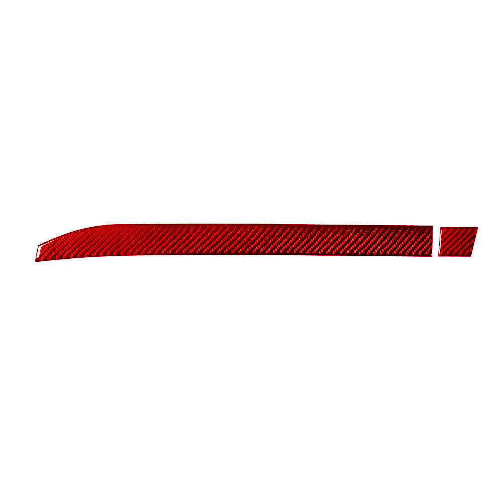 5X Red Carbon Fiber Console CD Radio Panel Cover Trim for Honda Odyssey 2005-10 v