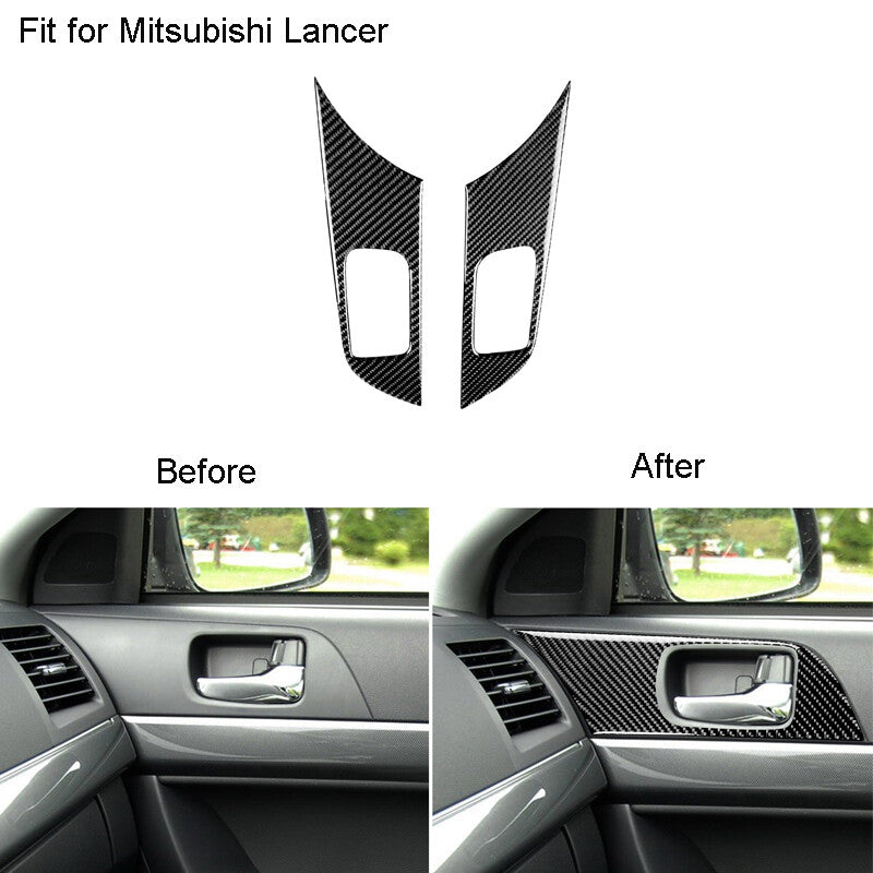 for Honda Accord 2018 - 2022 Black Titanium Center Console Gear Shift Knife Trim 1P- v