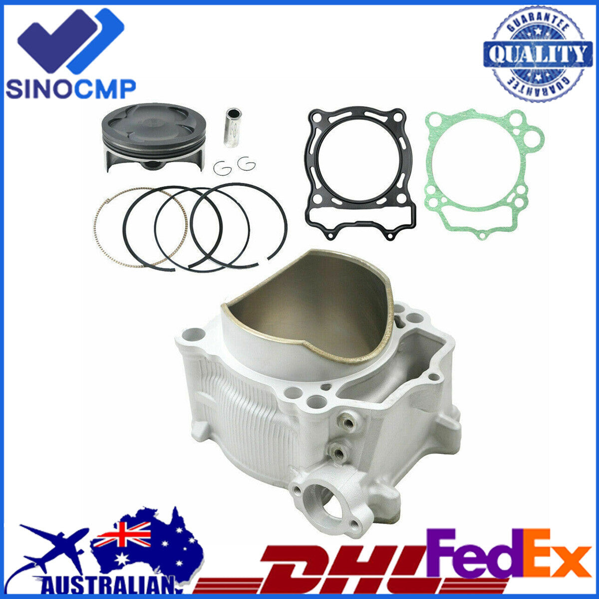 Cylinder Piston Top End Gasket Kit for Yamaha YFZ450R YFZ450X YZ450F WR450F