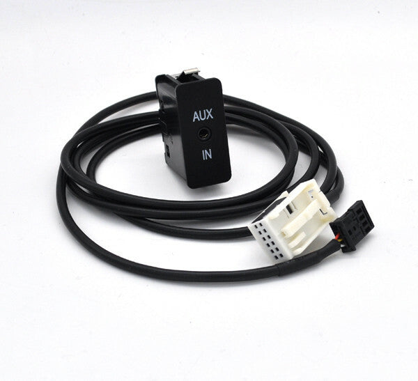 AUX AUDIO PLUG IN PORT SOCKET For E60 E61 04-2010 F07 F10 F11 F18 E89 11-16 v