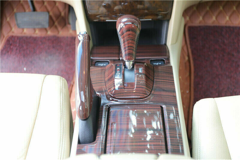 Middle Console Gear Shift Panel Trim for Honda Accord Crosstour 08-13 Wood Grain