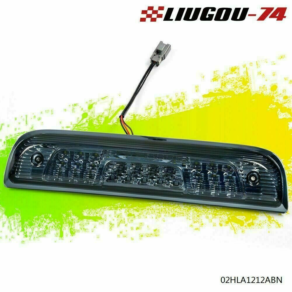 LED Third Brake Light Cargo Light Smoke Fits 2014 - 2018 Silverado for GMC for Sierra - v