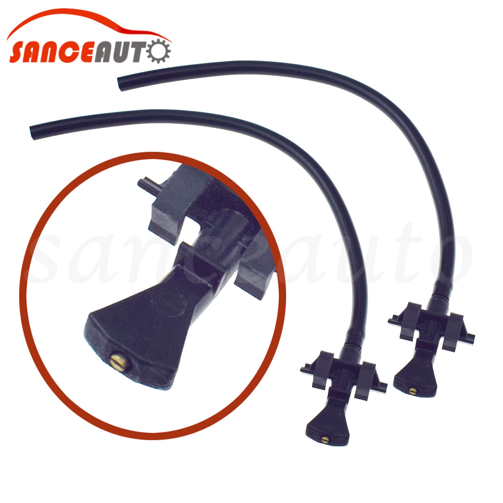 Two windshield wiper spray nozzles for Outlander 2013-2021 8265A596- n