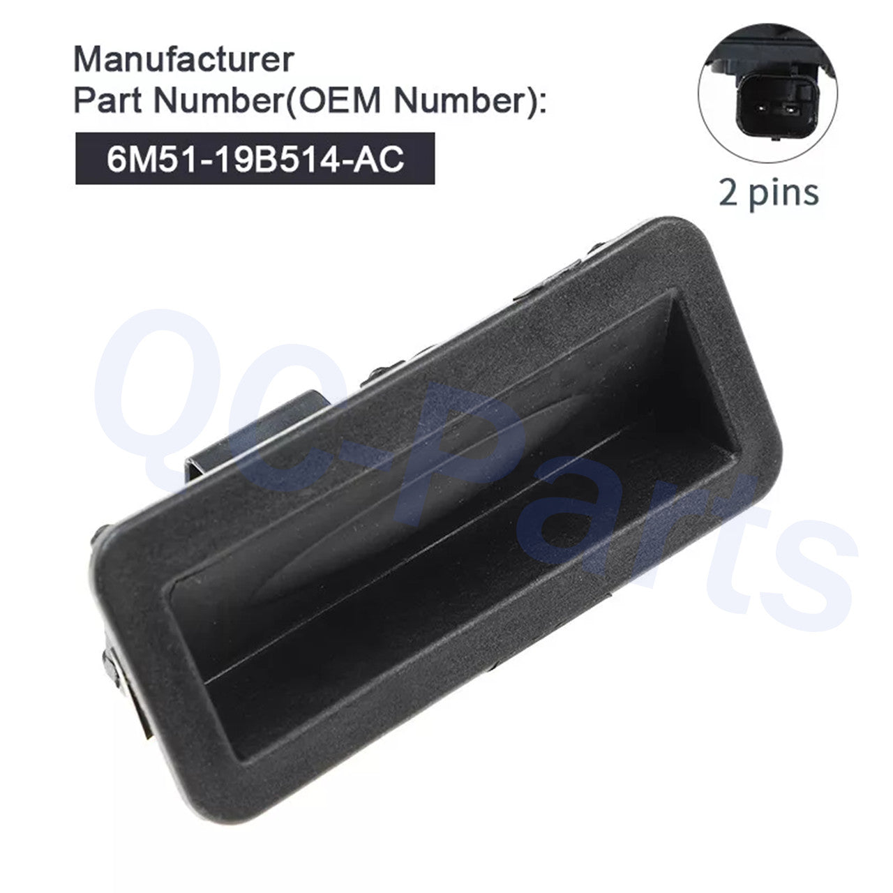 Tailgate Boot Lid Release Switch Button  for ford  Fiesta MK7 2008-17 1748915 Q