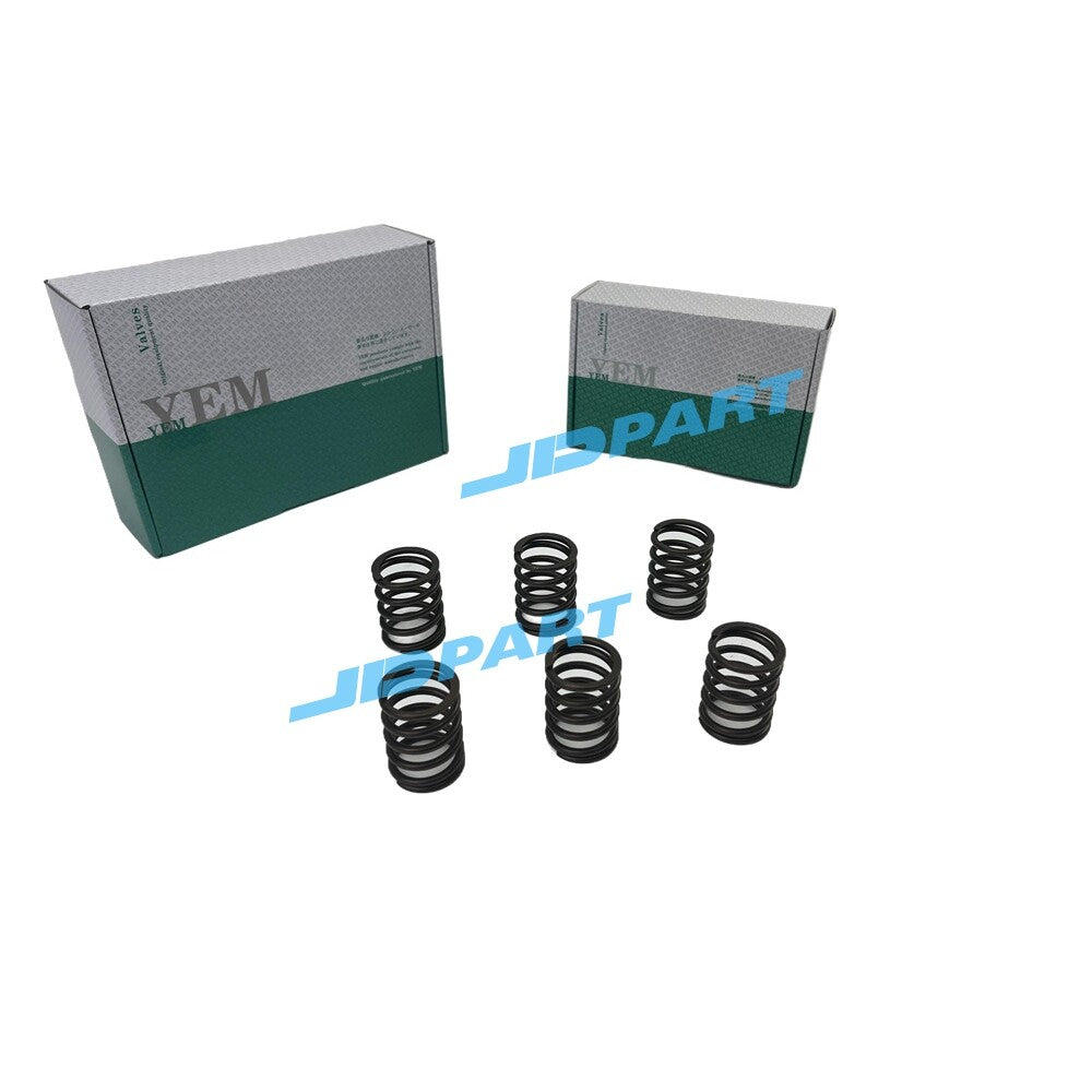 Advantage supply of 6-piece 3TNV76 valve springs compatible with engine parts.