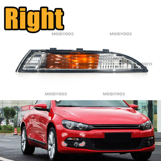 Front bumper turn signals for Volkswagen Scirocco 2009 - 2014