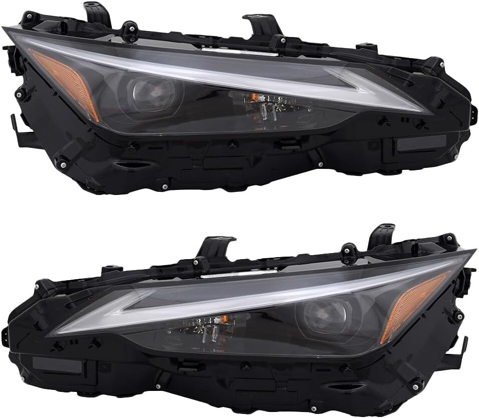 Bi-LED Headlight Assembly Passenger Driver Side For 21-2023 for Lexus IS300/IS350