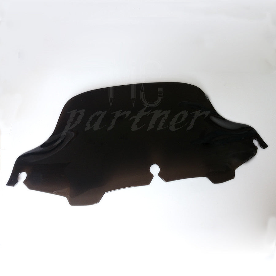 Dark Tea 8 Wave Windshield Windscreen for Harley FLHT FLHTC FLHX Touring 96-13 Q