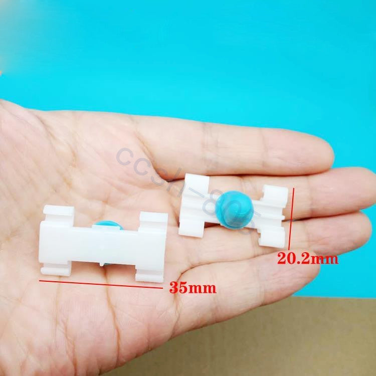 10 Pcs Car Rocker Panel Door Moulding Fastener Clips for BMW