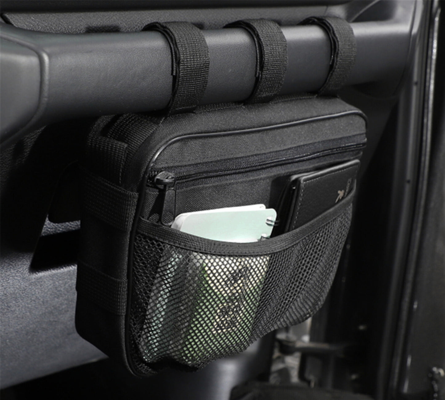 for Jeep for Wrangler JL Gladiator JT 2018-2023 Passenger Grab Handle Storage Bag Q
