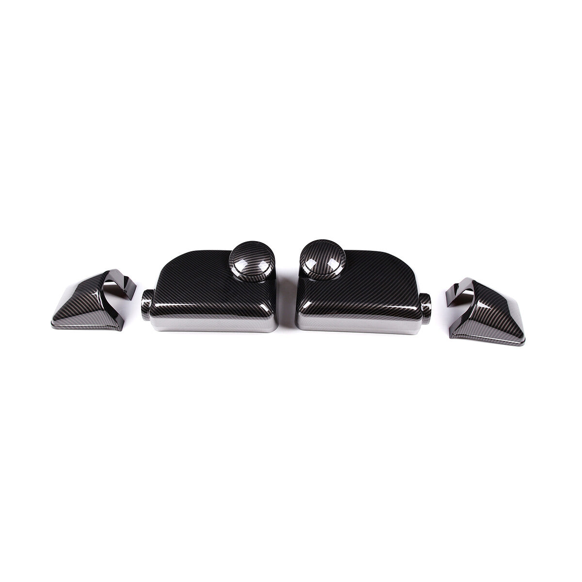 Silver Alloy Center Console Headlamp Knob Ring 7P For XLT 2015-2020- v