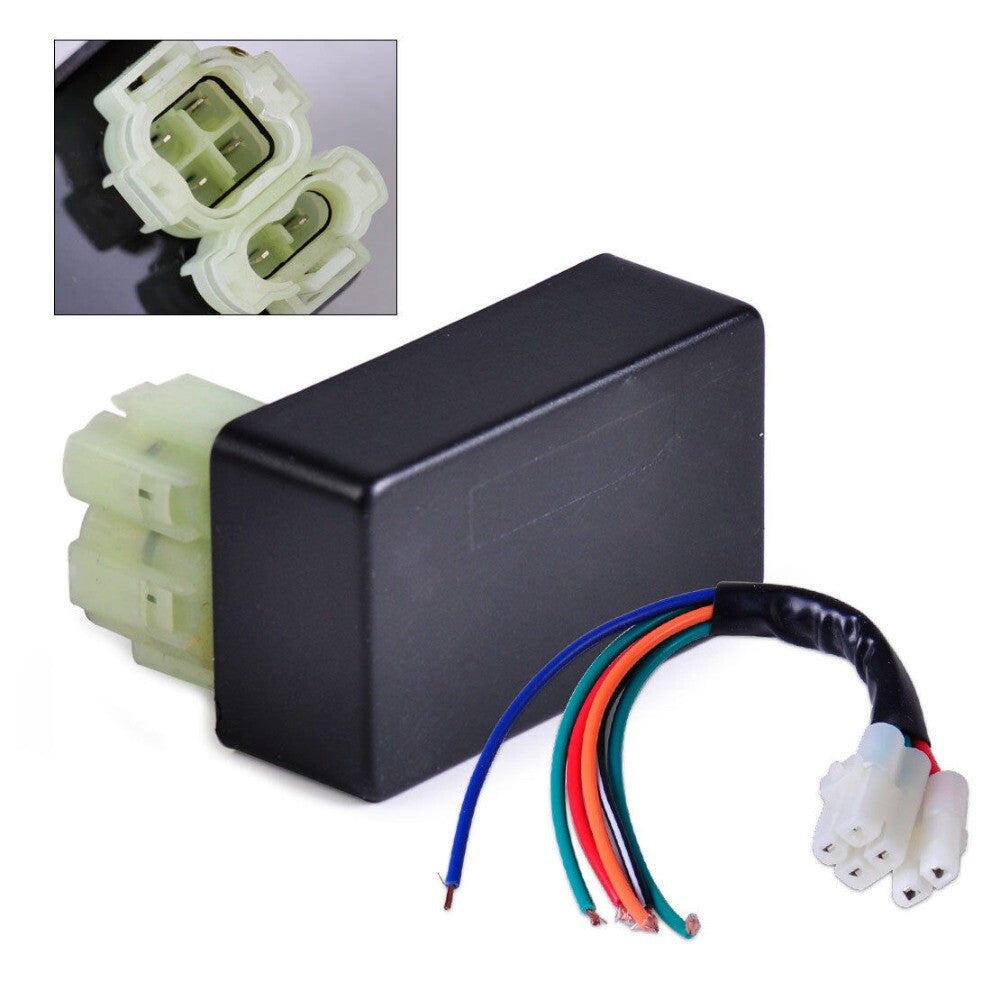Left CDI Box Ignition Module Unit 30410-HC4-770 for Honda Fourtrax TRX300 Black n