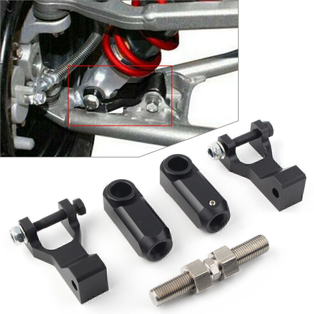 Front  Rear Lowering Kit Adjustable Fit for Yamaha 700 350 660 700R Black