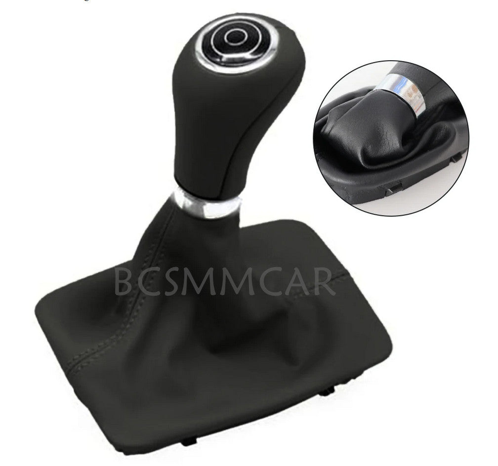 Shift Knob Boot Cover Fit for Mercedes Benz C E GLK Class W204 W207 2009-2011 Q
