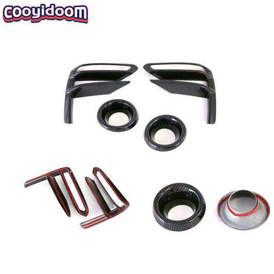 2019-2020 ABS for Kia Forte K3 4pcs Accessories Front Fog Light Lamp Cover