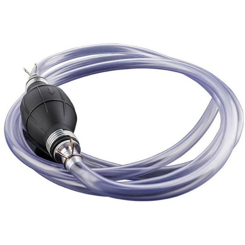 Car Fuel Rubber Manual Liquid Oil Transfer Petrol Diesel Hand Primer Bulb Pump