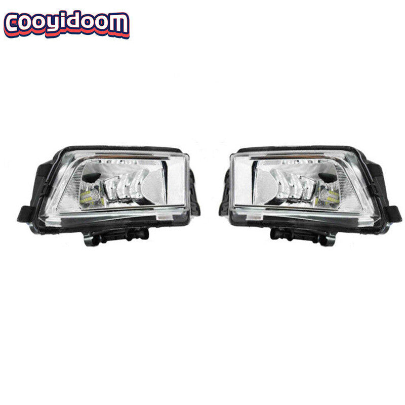 For 2016-19 for Passat B8 NMS US Style LED Fog Lights Fog Lamps W/Bulbs Left+Right