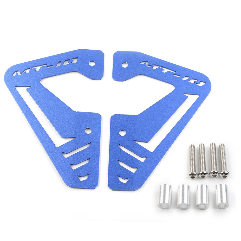 Blue Radiator Protector Cover Plates Guards for YAMAHA MT-10 FZ-10 2015-2021