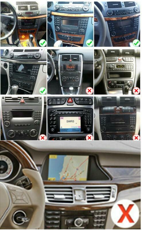 9'' Android 10.1 Stereo Radio GPS for Mercedes W211 E-Class, W219 CLS, W463, W209- n