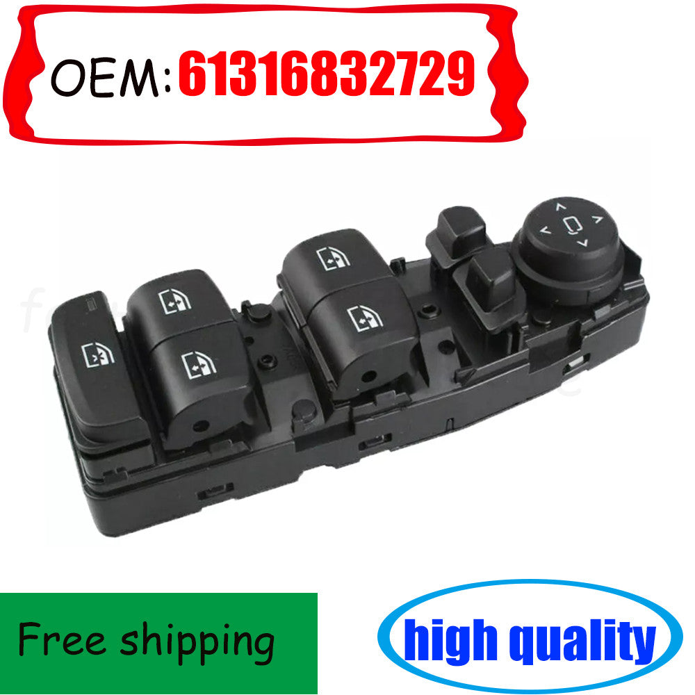 Power window switch 61316832729, suitable for G20, G30, G31, G01, G02, X3, X4, X5, X6. n