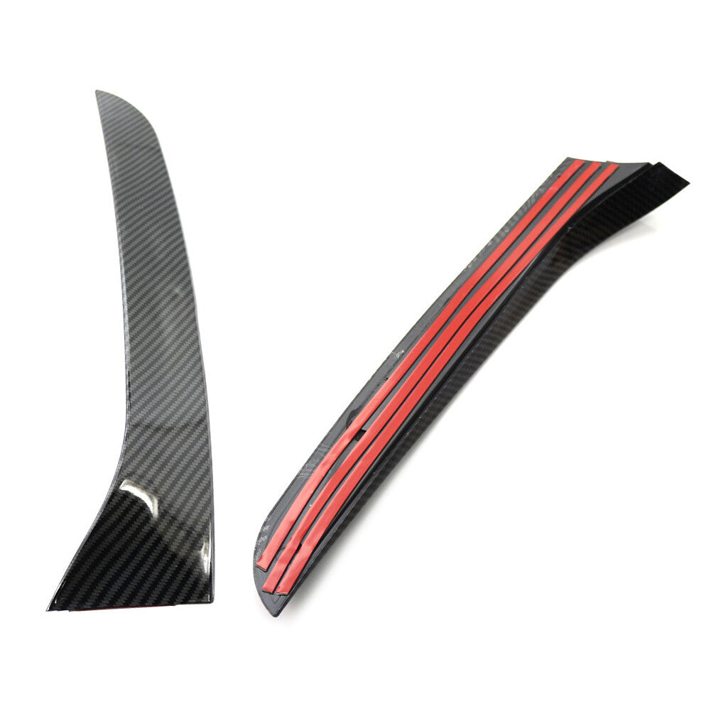 Rear Window Spoiler Side Wing Cover Trim for VW for Passat B7 Variant Wagon 2011-15
