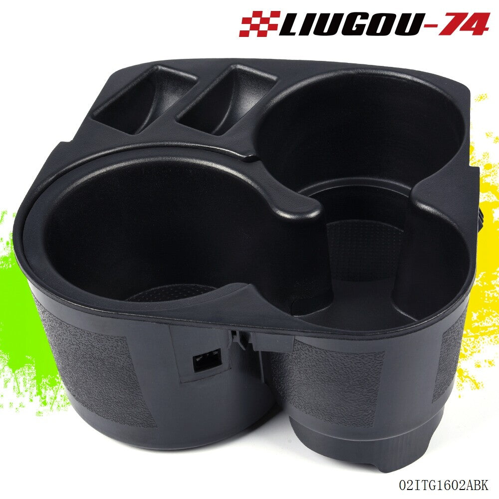 Suitable for 07-12 for Nissan Altima, center console cup holder with beverage insert, brand new black. Q