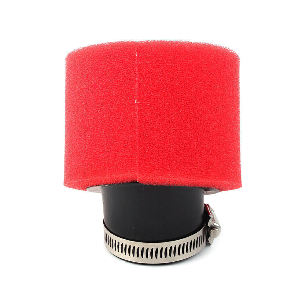 Suitable for all-terrain vehicles, go-karts, mixed scooters, pocket off-road bikes, 50mm motorcycle air filter angle Q