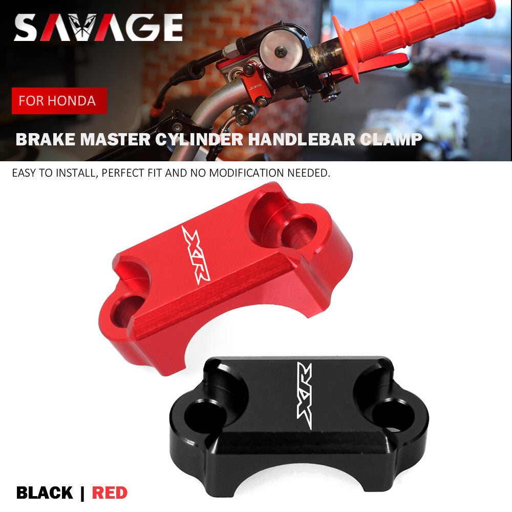 for HONDA XR150L 2023 XR LOGO Brake Master Cylinder Clamp Cover XR 150L Q
