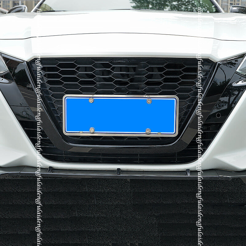 for Nissan Altima 2019-2022 Piano black FRONT Bumper Grills Moulding Cover Trim