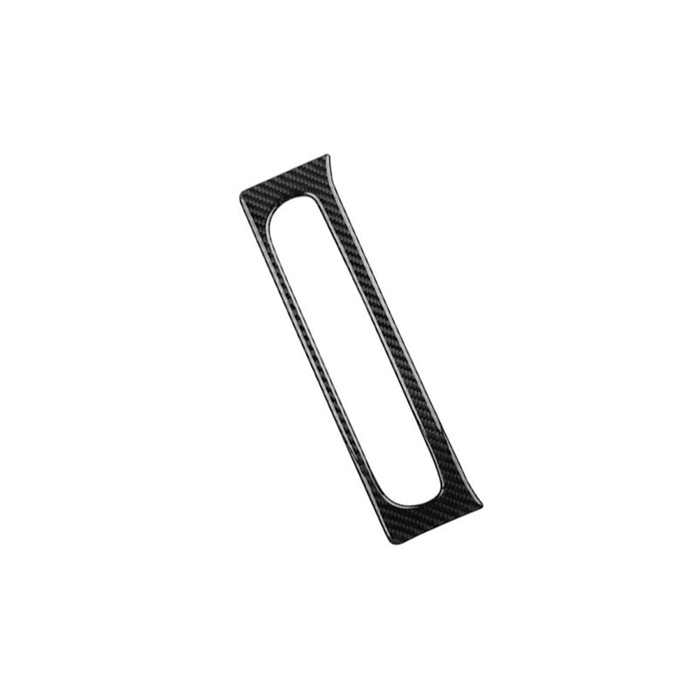 Carbon Fiber Central Console Switch Frame Cover Trim for Audi Q5 Q5L 2018-2021