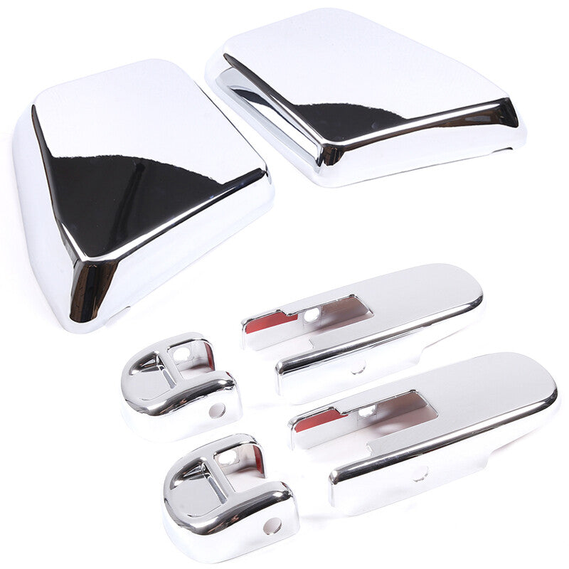 CHROME Front Hood Top and Side Hinged Cover Trim Set for HUMME-R H2 2003-2009 n