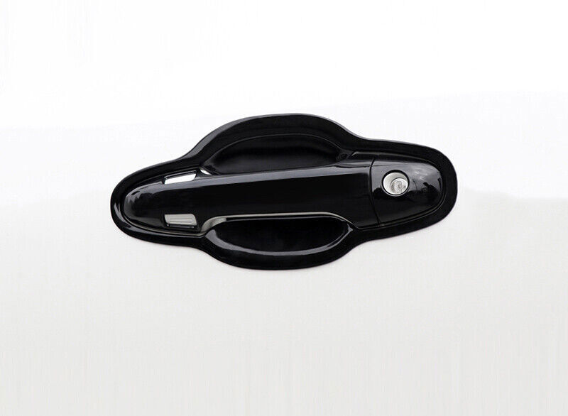 Bright Black Side for Smart Door Handle Bowl Cover 2016-2019 For Toyot@a Highlander n