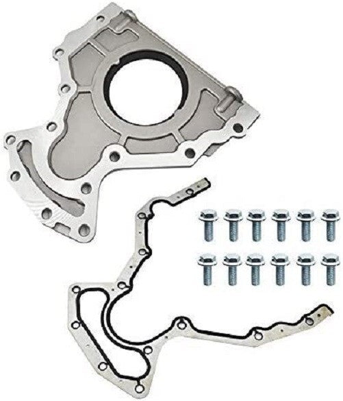 Rear main seal cover gasket with bolts suitable for universal LS1 4.8 5.3 5.7 6.0 6.2 LM7 for Chevrolet LS