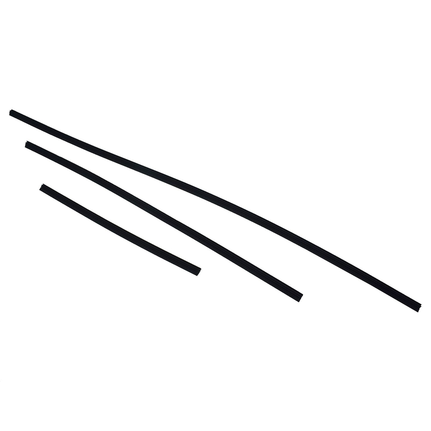 Wiper rubber insert front and rear kit (3 pieces) for -V 2016-2022, 76632-T6L-H02- n