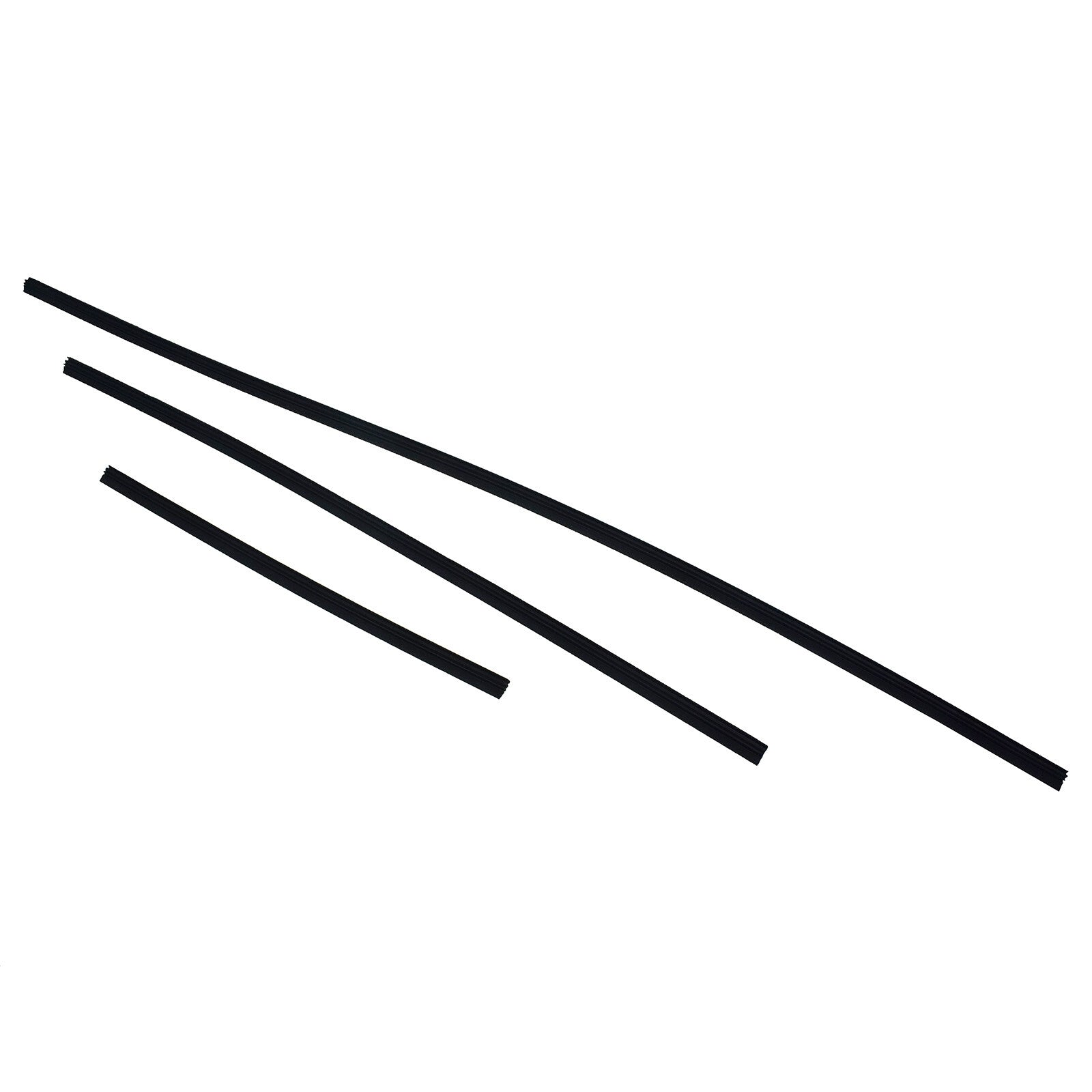 Wiper rubber insert front and rear kit (3 pieces) for -V 2016-2022, 76632-T6L-H02- n