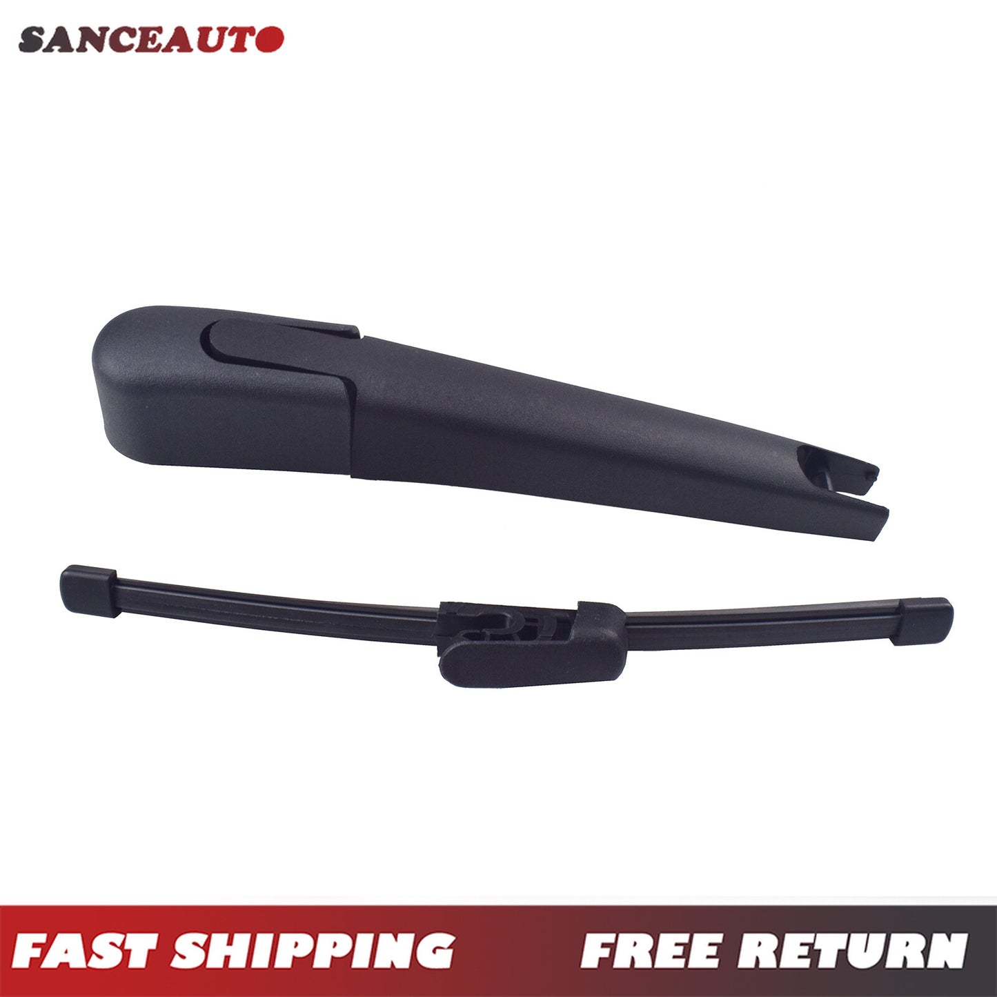 2-Piece Rear Cover Blade and Arm for Hyundai for Veloster 2012-2017 Rear Window Scraper n