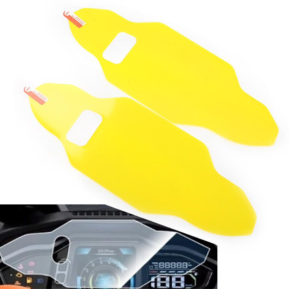 For SYM MAXSYM TL500 Clear Speedometer Screen Film Scratch Protector Sticker Set Q