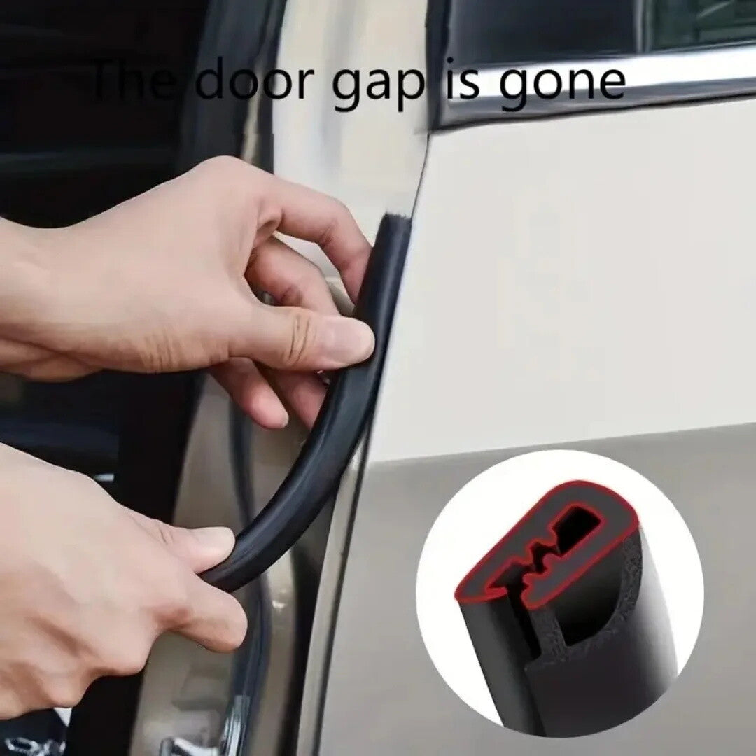 2X for Hyundai Accessory Car Door B Pillar Rubber WeatherStrip Seal Edge Molding Q