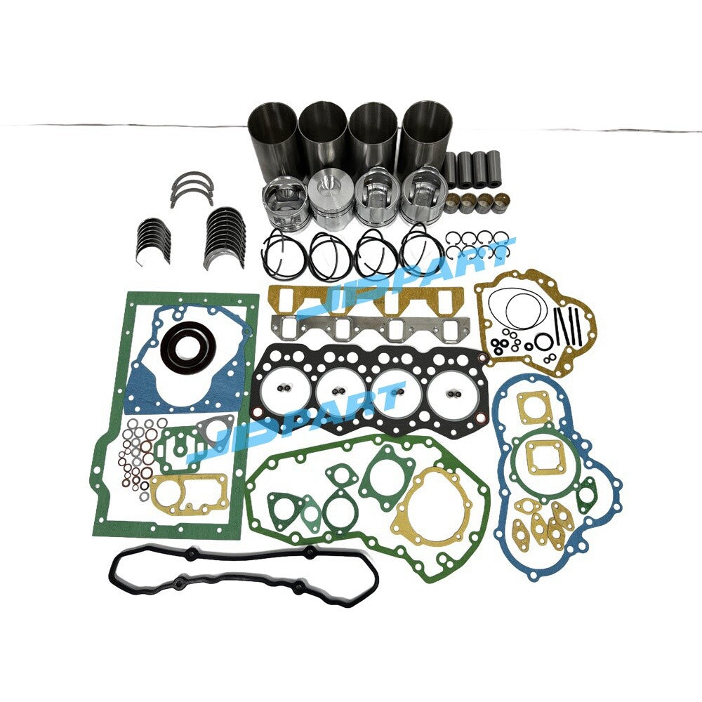 S4F cylinder liner kit with gasket and bearings for excavator engines -