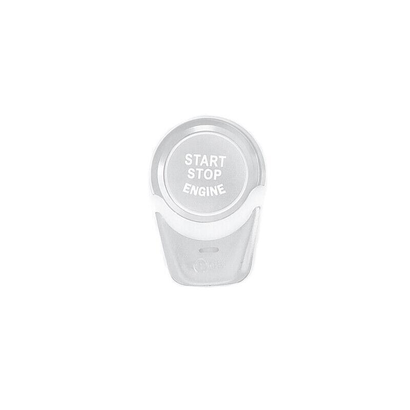 For 7 2016-22 Silver Aluminum Start Button Ignition Switch Cover Trim n