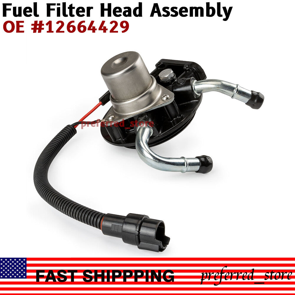 Fuel filter head assembly 12642623 12664429- suitable for DURAMAX 6.6L LB7 LMM 2004-2013 v