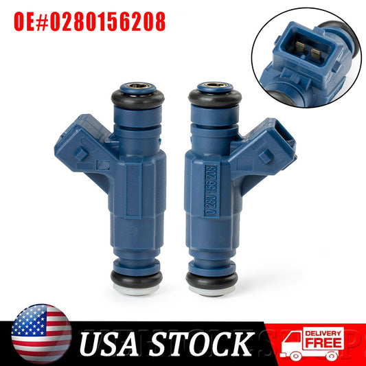 Two fuel injectors for Polaris Ranger XP 700 800 RZR S 800 Sportsman X2 800 EFI