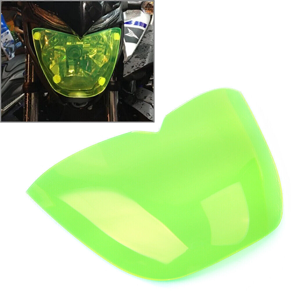 for Yamaha MT25 15-21 MT-03 15-19 Green Headlight Guard Shield Screen Lens Cover Q