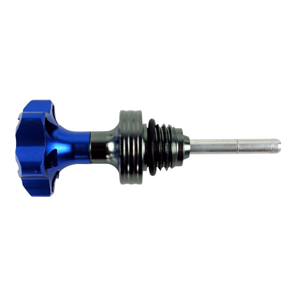 Motorcycle Aluminum Engine Oil Dipstick For 125CC Chinese ATV Pit Dirt Bike Blue Q