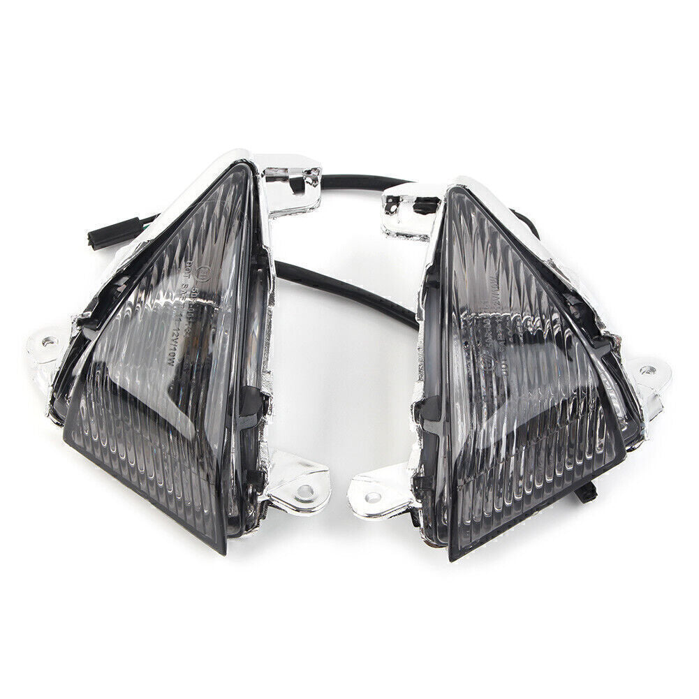 for Kawasaki ZX14R ZX10R ZX636/ZX6R 650F Front Turn Signal Smoke Lens Case