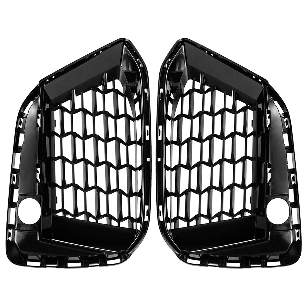 Pair Front Lower Bumper Cover Grille For 2021-2023 5 Series G30 / G31 M-Sport