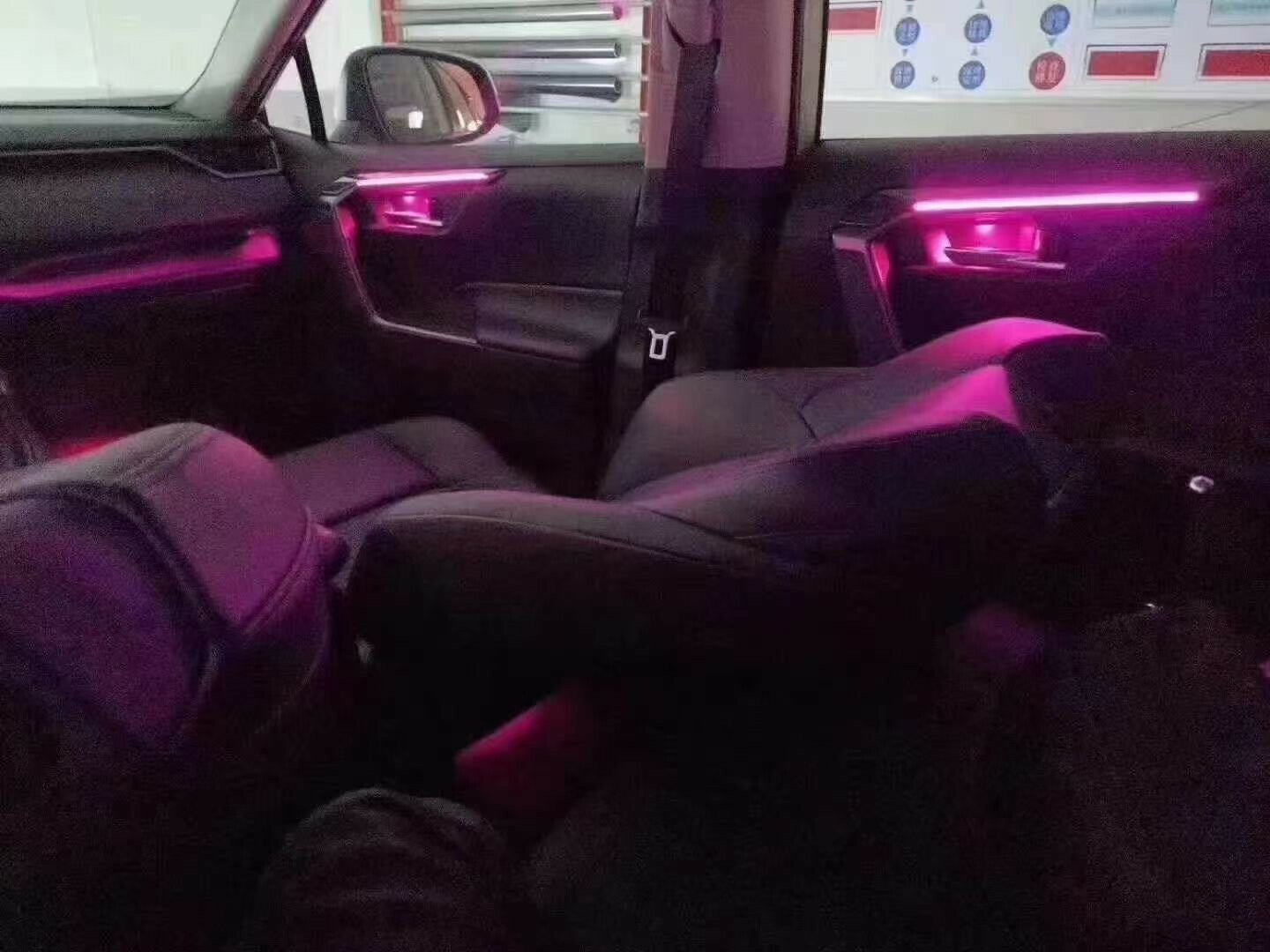 64colo Illuminated Retrofit LED Ambient Atmosphere light For Rav4 2015 up v