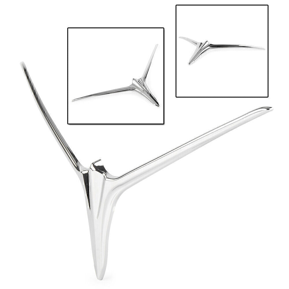Front Fairing Eyebrow Accent Trim for Honda Goldwing GL1800 2012-2017 F6B Chrome Q