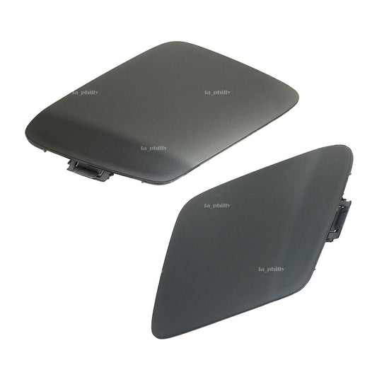 Pair Front Right  Left Bumper-Tow Hook Eye Cap Cover for Toyota Prius 2016-2018 Q