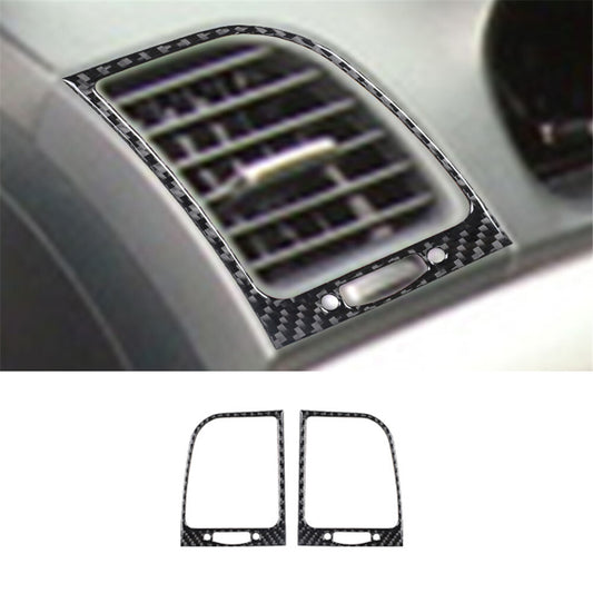 Red Carbon Fiber Central Air Vent Cover Trim For 6Series E63 E64 2004-2010 v